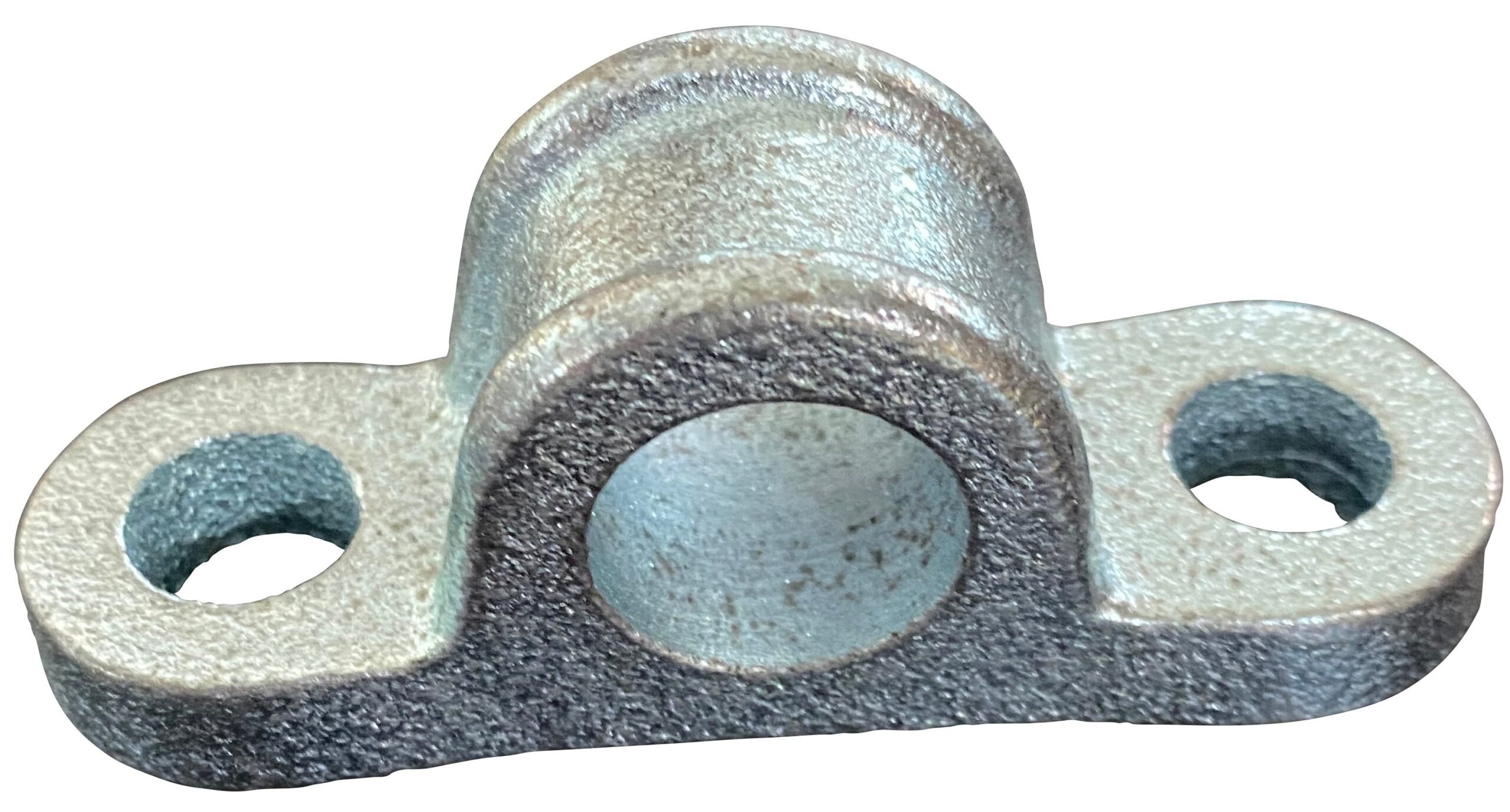 Achsbock mit Achsbohrung: 20 mm, Platte: 90X27 mm