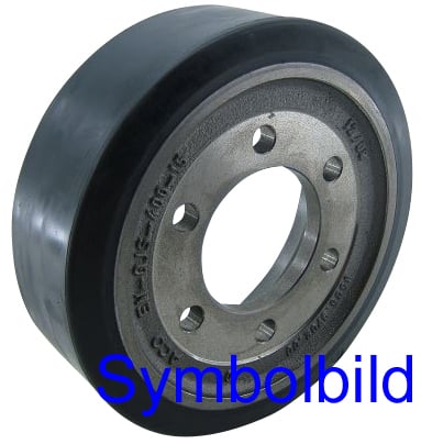 Antriebsrad für Linde(Fenwick-Lansing) Ø254X102mm geeignet für 0039902311S