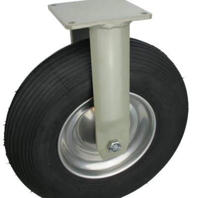 Bockrolle LGB Serie, NB Gehäuse Luftreifen Ø300x100, Tragfähigkeit 200kg mit Anschraubplatte