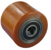 Hubwagenrolle / Laufrolle Polyurethan 82x100 Einbaulänge 100 Bohrung: 25 80140352