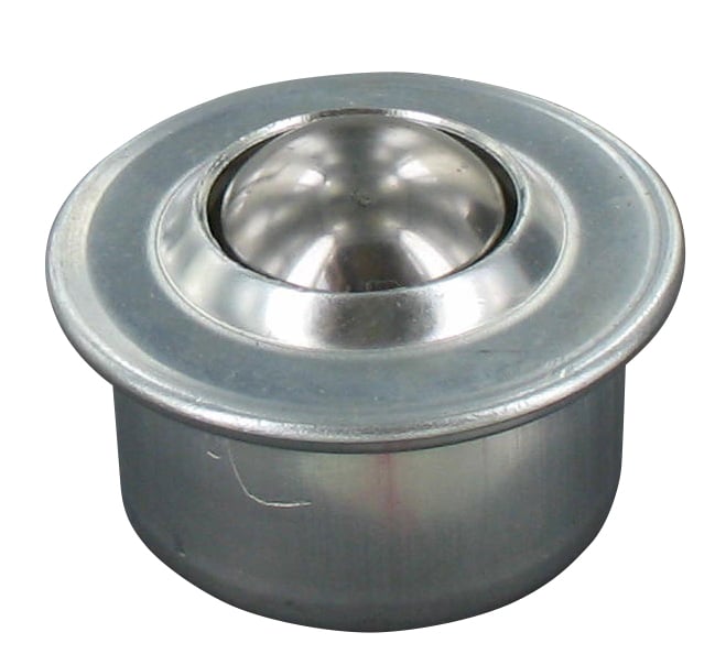 Kugelrolle mit Kugel Ø44,5 mit Kugel aus Stahl Tragfähigkeit 800 Gehäuse aus Stahl, gedreht 701651