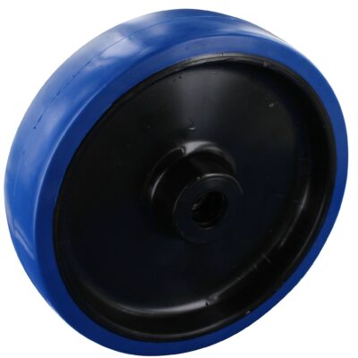 Edelstahlrolle PKB NRI Serie, Ø100x30mm, Edelstahl, gepresst, blau, 150 KG Tragfähigkeit, 198521