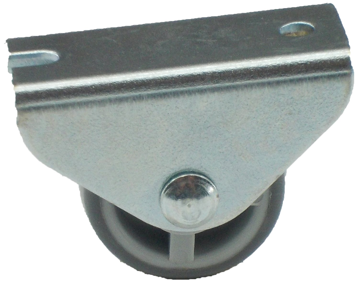 Möbelrolle MEP KB Serie, Ø27x13mm, Stahl, gepresst, grau, 30 KG Tragfähigkeit, 810011