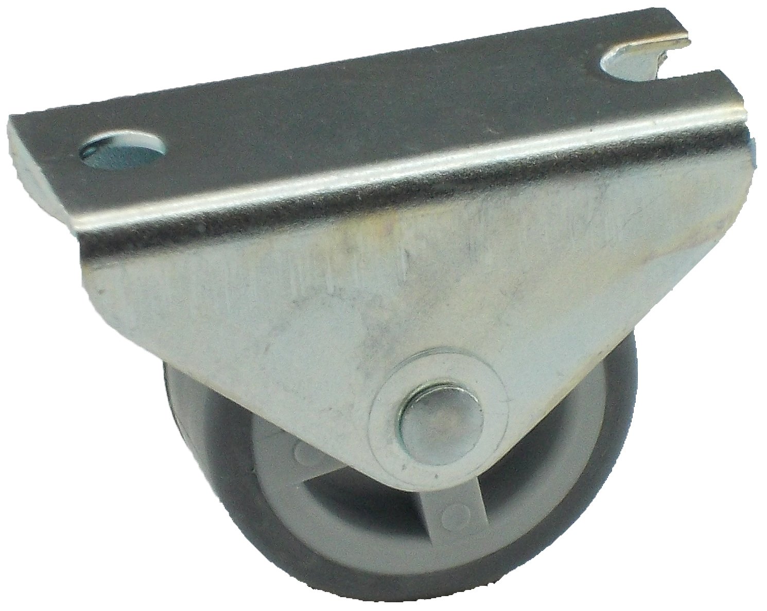 Möbelrolle MEP KB Serie, Ø30x14mm, Stahl, gepresst, grau, 35 KG Tragfähigkeit, 810012