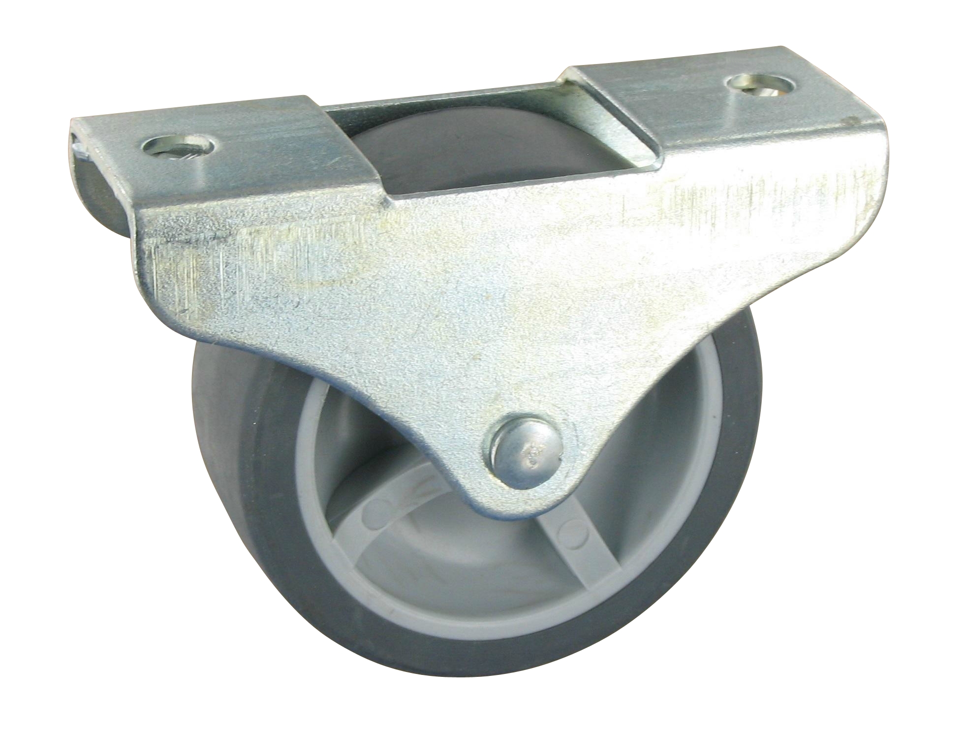 Möbelrolle MEP KB Serie, Ø50x20mm, Stahl, gepresst, grau, 60 KG Tragfähigkeit, 810311