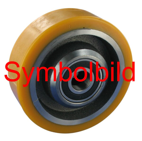 Rad für Hyster/Yale/Ormic Ø125X50mm geeignet für 580062231S