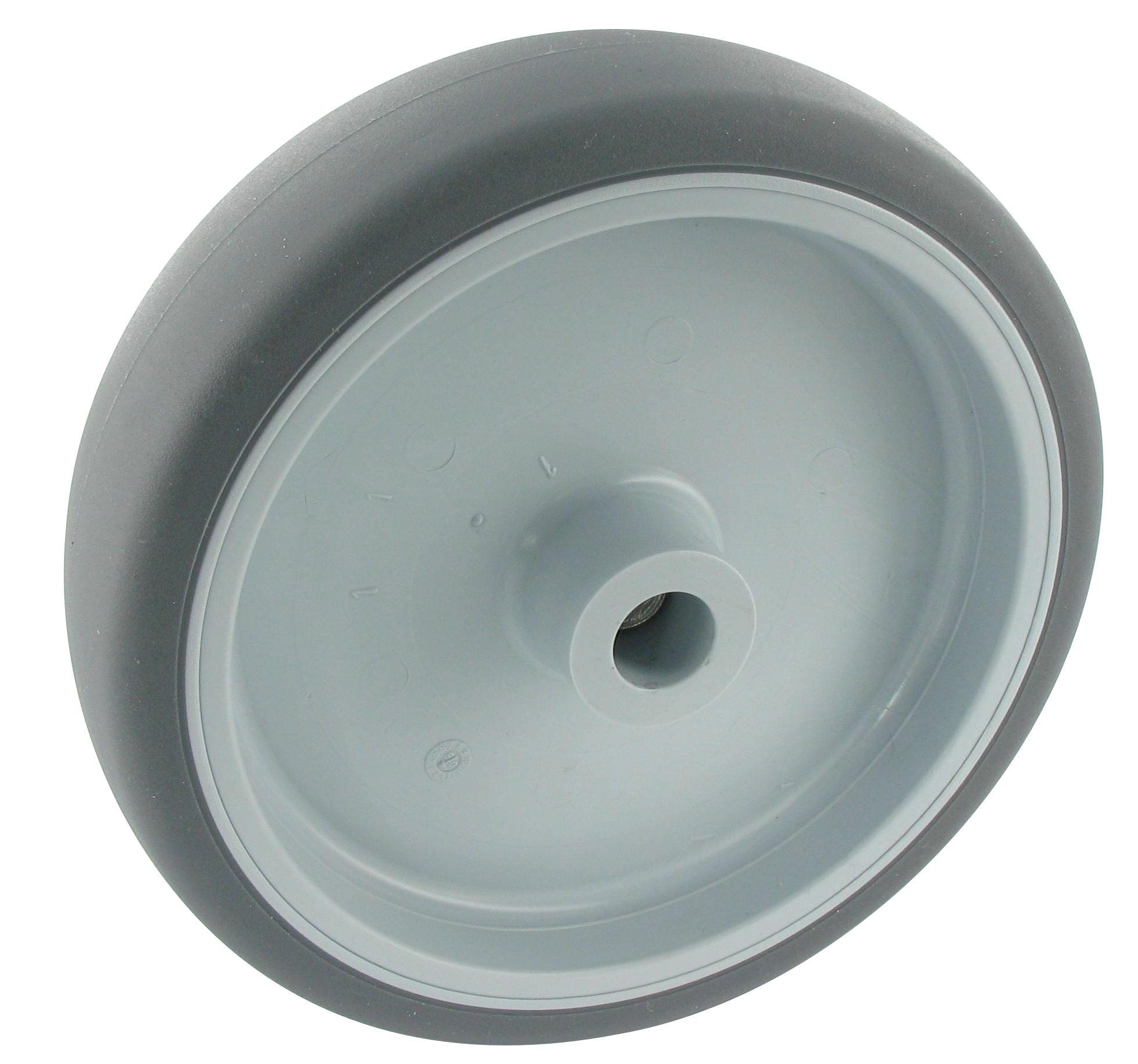 Rad mit Gleitlager Serie GEP Ø100x32mm, grau, 100 KG Tragfähigkeit, 170318