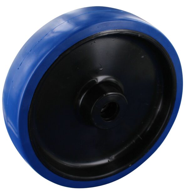 Rad mit Gleitlager Serie PKB Ø200x50mm, blau, 600 KG Tragfähigkeit, 880088