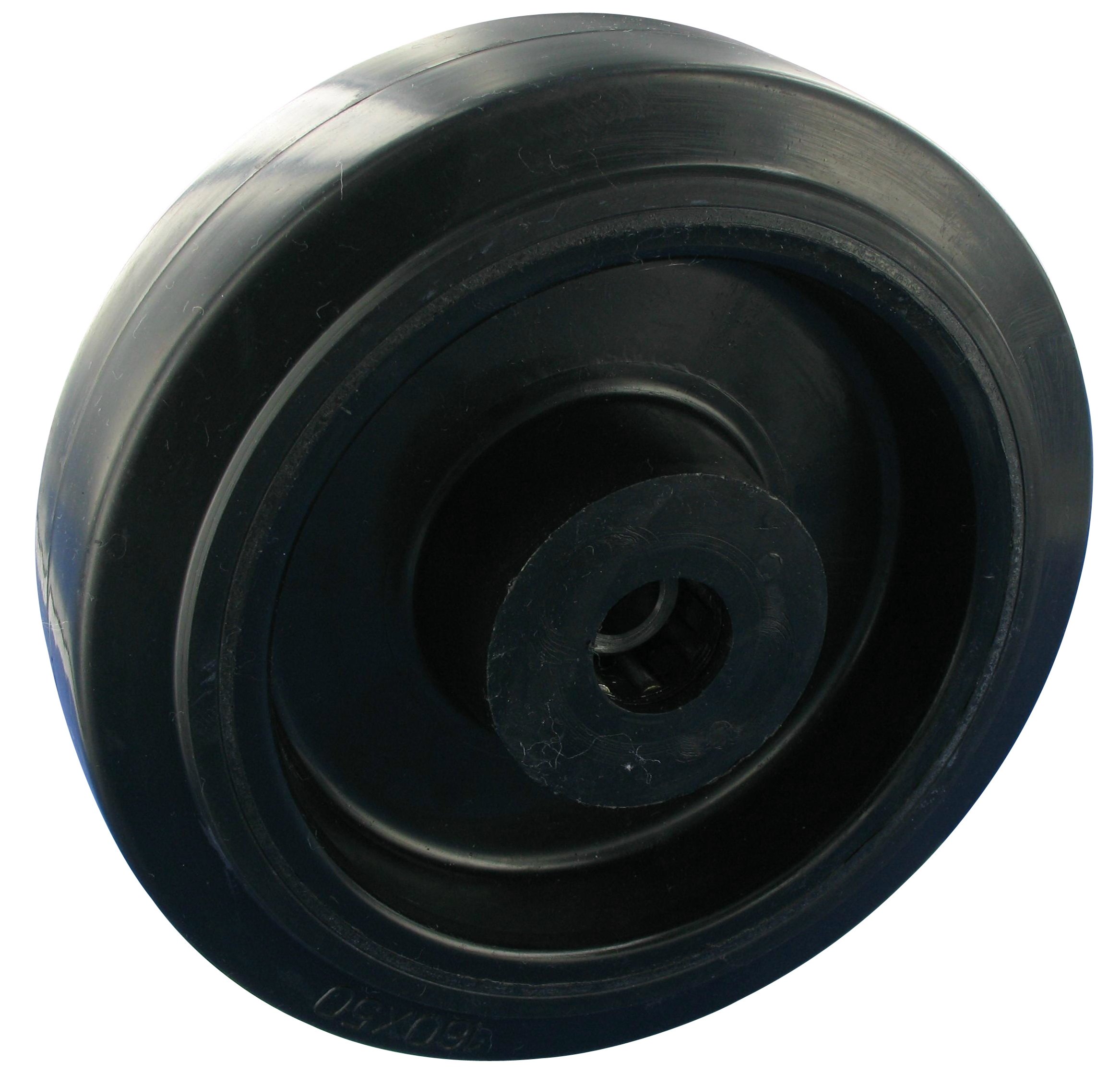 Rad mit Rollenlager Serie DRN Ø100x36mm, schwarz, 180 KG Tragfähigkeit, 159359
