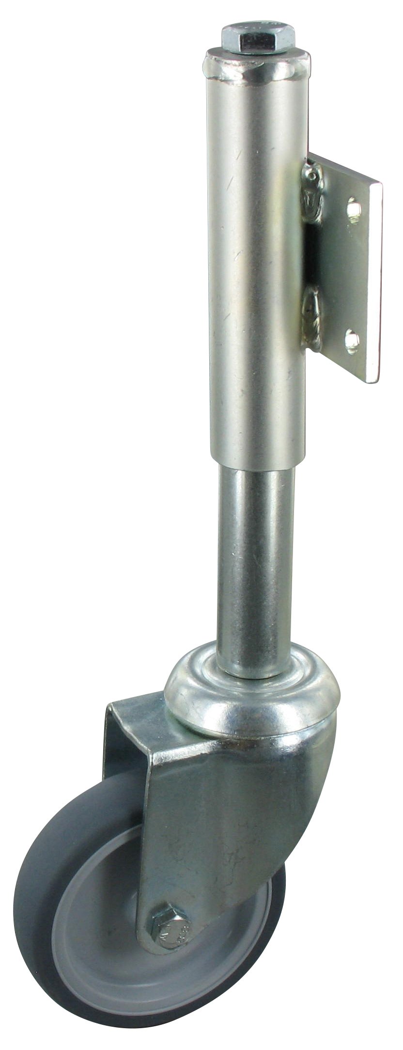 Torrolle GEP NLAF Serie, Ø100x32mm, Stahl, gepresst, grau, 100 KG Tragfähigkeit, 006829