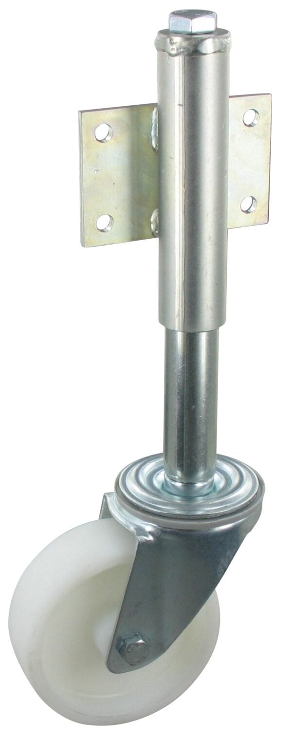 Torrolle KRN NLF Serie, Ø100x35mm, Stahl, gepresst, natur, 150 KG Tragfähigkeit, 006827