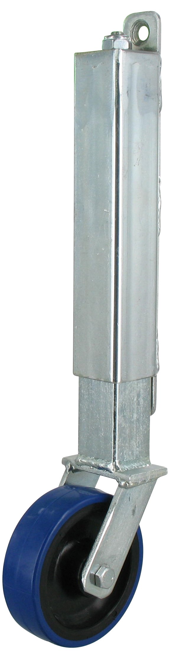 Torrolle PKB NBF Serie, Ø100x30mm, Stahl, geschweißt, blau, 70 KG Tragfähigkeit, 401036
