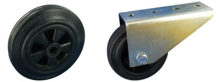 Transport & Logistik Torrolle Torbockrolle Torrolle Kunststoffrad 100 Bock , Le - Foto 7