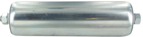 Tragrolle aus Stahl, AGM Gewinde, Rohr 60x2,0, Starr M12 Achse