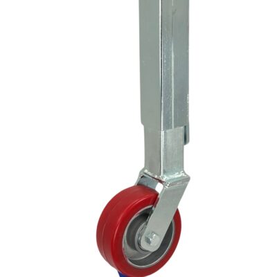 Torrolle TRE NBF Serie, Ø100x38mm, Stahl, geschweißt, rot, 70 KG Tragfähigkeit, 401402