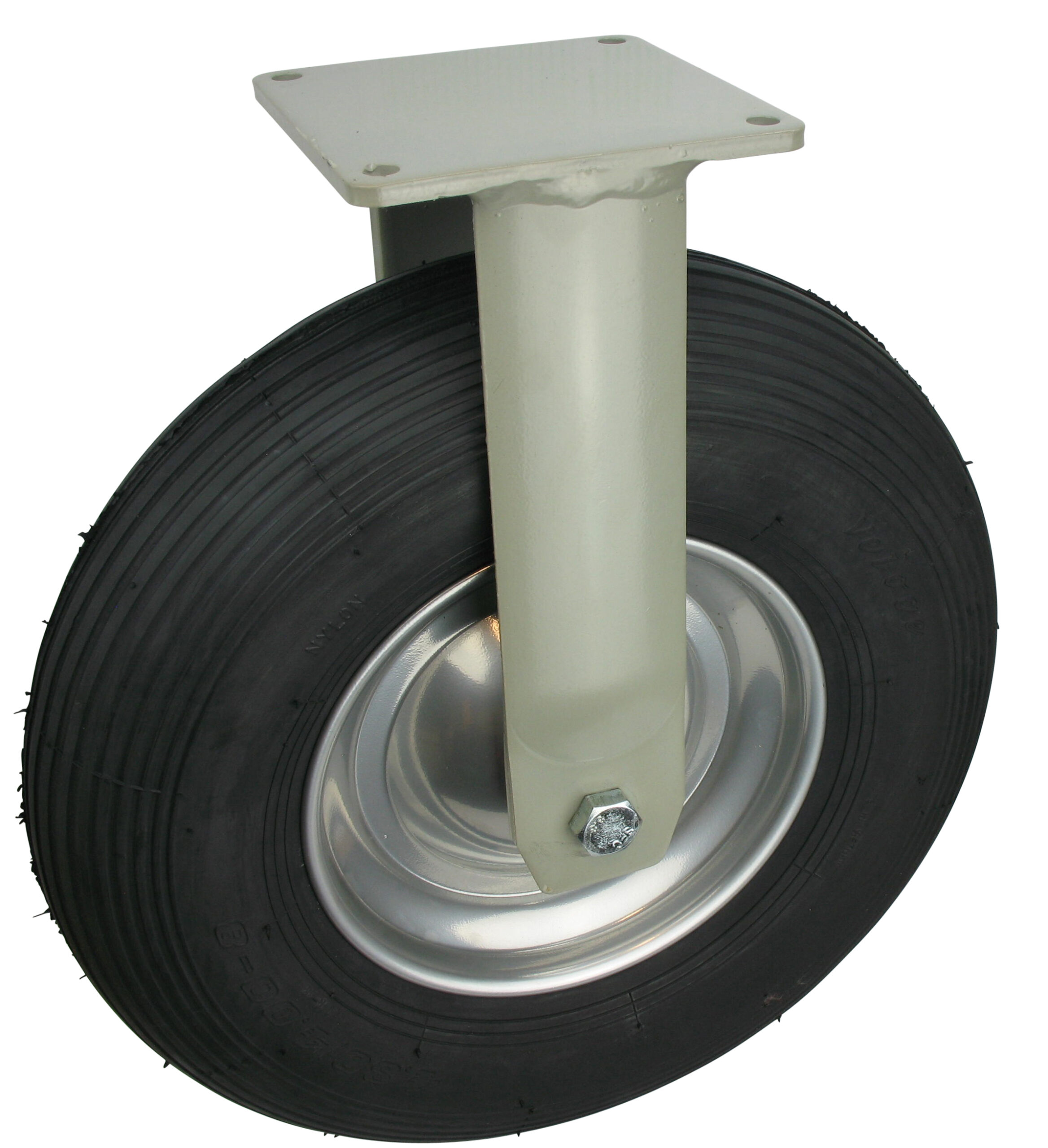 Rad mit Rollenlager Serie LGB Ø400x100mm, schwarz, 250 KG Tragfähigkeit, 100549