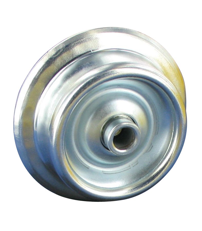 Förderrolle RS Serie, Ø50x16mm, silber, 10 KG Tragfähigkeit, 700573