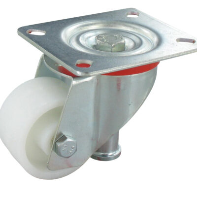 Heberolle KRN NLH Serie, Ø60x35mm Bauhöhe 89 - 110mm Tragfähigkeit 120kg 002114
