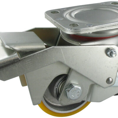 Heberolle PRG LVH Serie, Ø80x40mm Bauhöhe 118 - 123mm Tragfähigkeit 400kg 006291
