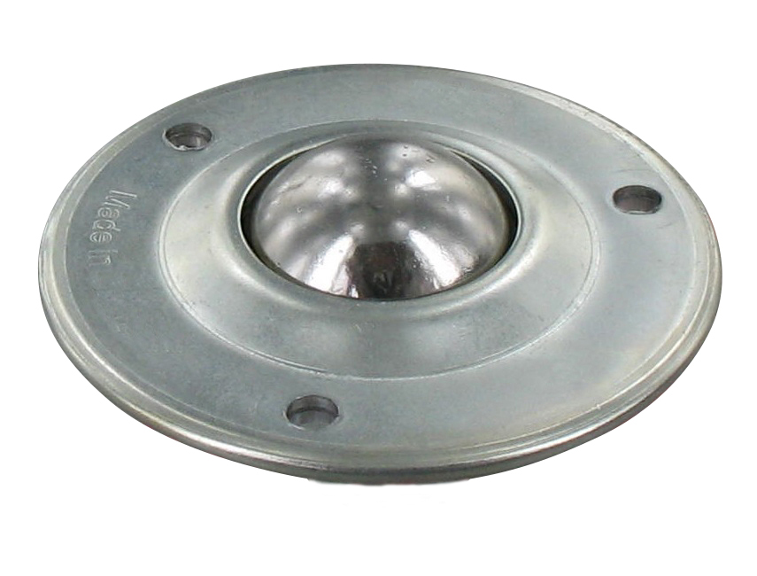 Kugelrolle mit Kugel Ø32 mit Kugel aus Stahl Tragfähigkeit 110 Gehäuse aus Stahlblech 700568
