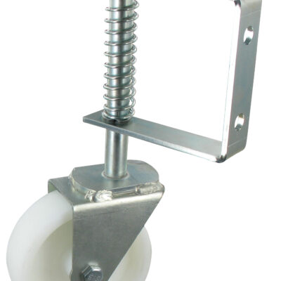 Leiterrolle KRN NLAF Serie, Ø100x35mm, Stahl, gepresst, natur, 60 KG Tragfähigkeit, 006823