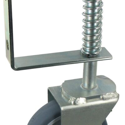 Leiterrolle GRK NLAF Serie, Ø100x32mm, Stahl, gepresst, grau, 60 KG Tragfähigkeit, 006824