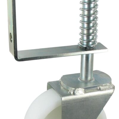 Leiterrolle KRN NLAF Serie, Ø100x35mm, Stahl, gepresst, natur, 60 KG Tragfähigkeit, 006823