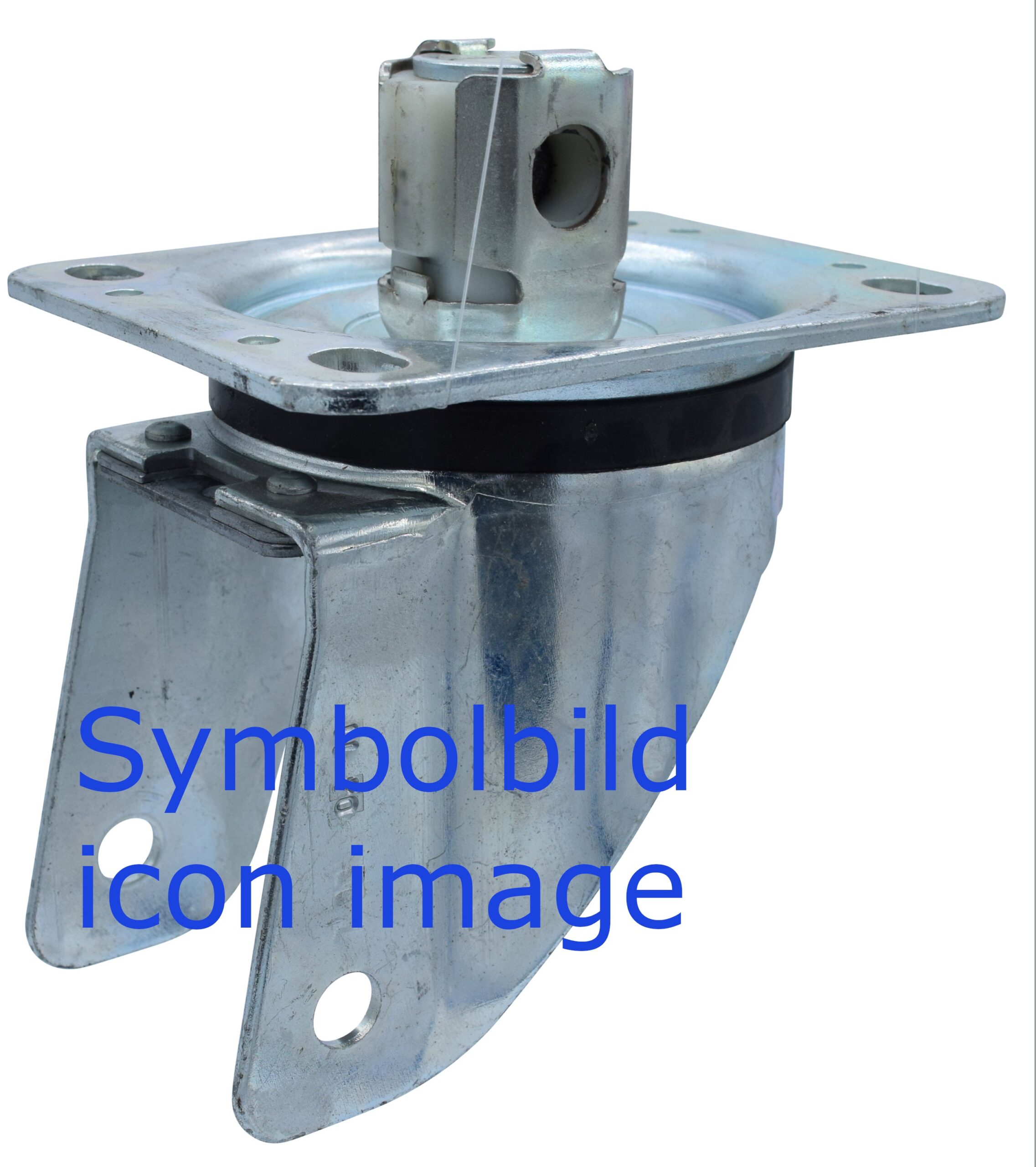 Lenkgabel ohne Feststeller  NLGI Serie, Ømm, Edelstahl, gepresst, 1300 KG Tragfähigkeit, 006346