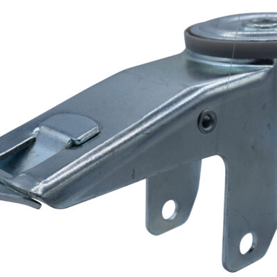 Lenkgabel mit Feststeller  NR Serie, Ømm, Stahl, gepresst, 350 KG Tragfähigkeit, 003991