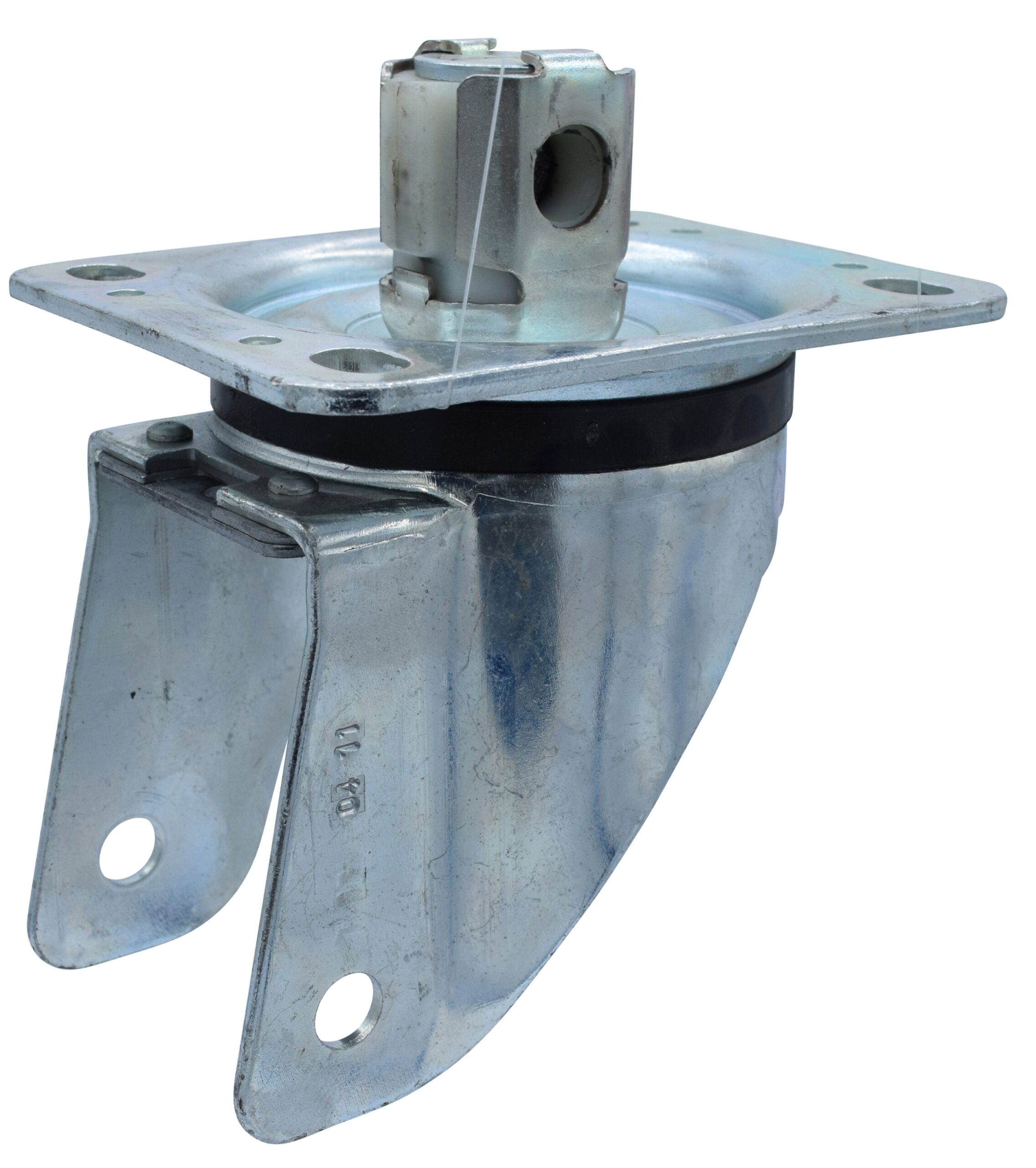 Lenkgabel mit Feststeller  NL Serie, Ømm, Stahl, gepresst, 300 KG Tragfähigkeit, 003080
