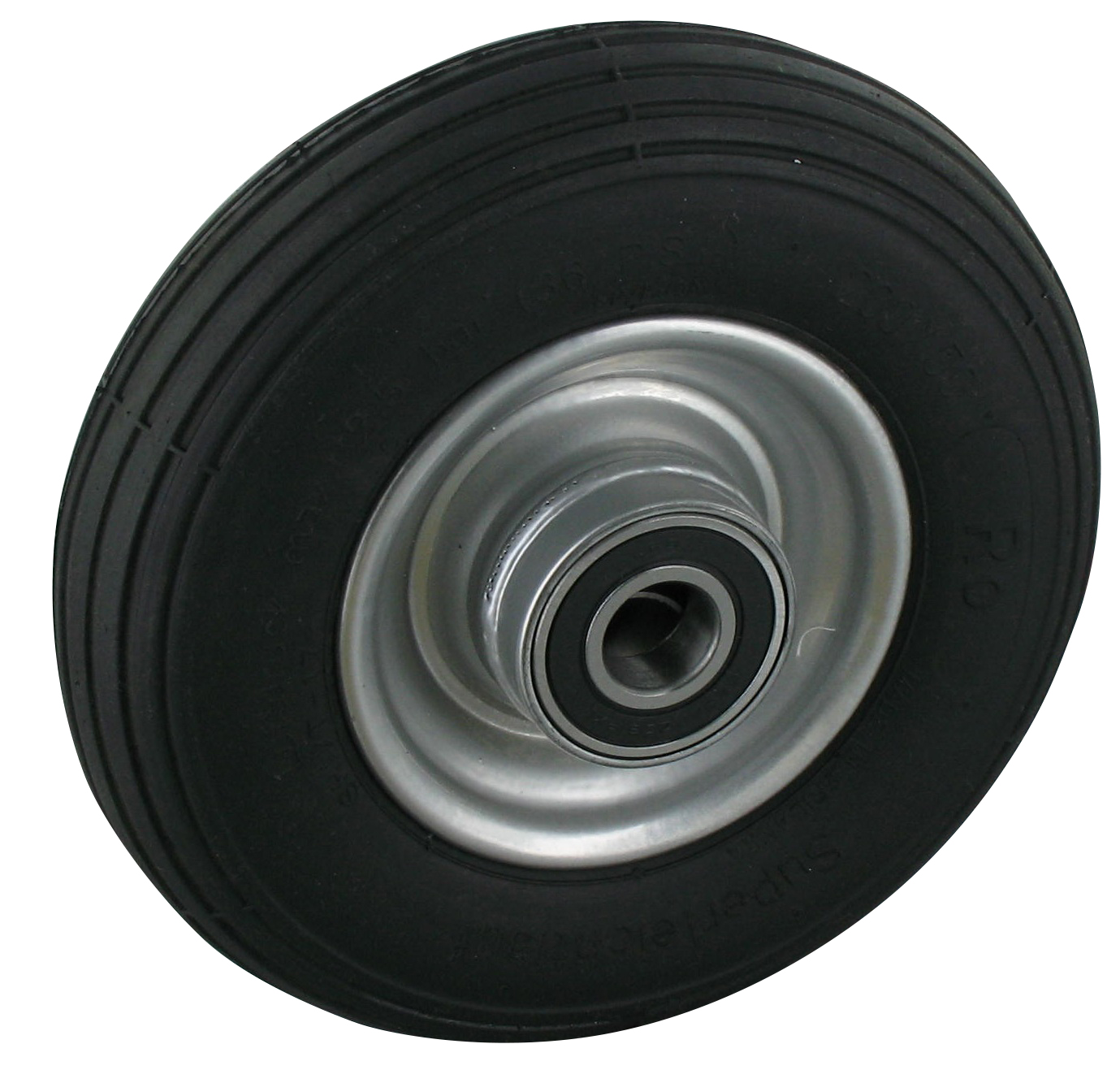 Rad mit Kugellager Serie LGB Ø260x85mm, schwarz, 200 KG Tragfähigkeit, 100536