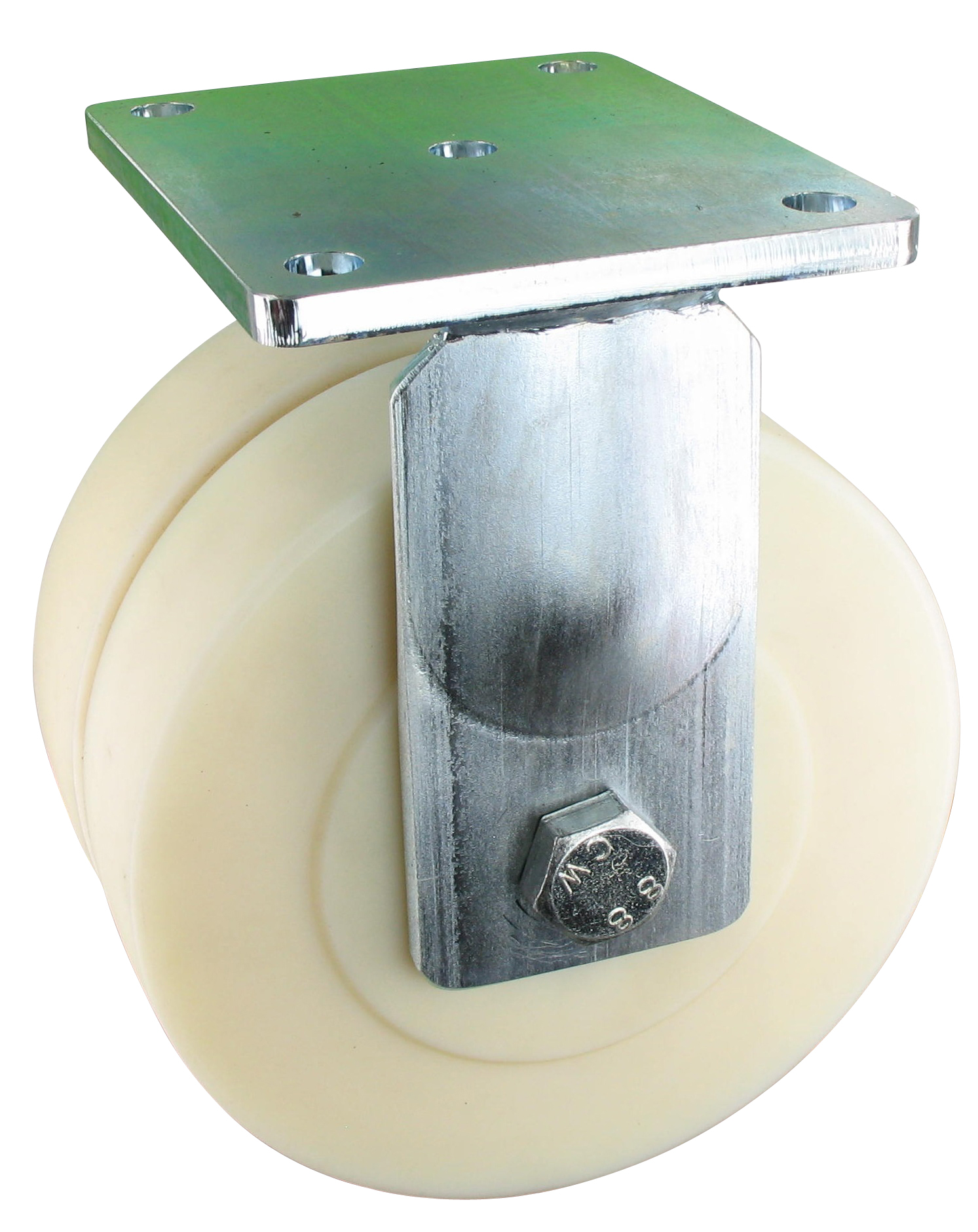 Schwerlastolle KSV DBSAK Serie, Ø2x 125x55mm, Stahl, geschweißt, natur, 3500 KG Tragfähigkeit, 106780