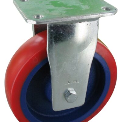 Schwerlastrolle TRG Serie, BSAK Gehäuse, Polyurethan Redsoft® Rad, 680 kg Tragfähigkeit