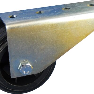 Torrolle GRK NB Serie, Ø80x25mm, Stahl, gepresst, schwarz, 50 KG Tragfähigkeit, 401012